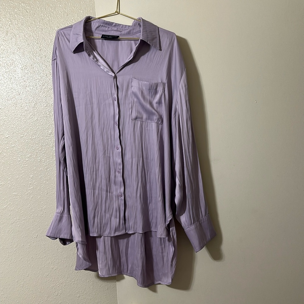 Lane Bryant silk long sleeve 18/20